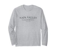 Napa Valley California - Simple Napa Valley CA CV14X Long Sleeve T-Shirt