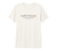 Napa Valley California - Simple Napa Valley CA CV14X Premium T-Shirt
