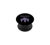 Napa Valley California Vintage Grapes Scenic Travel Souvenir PopSockets Adhesive PopGrip