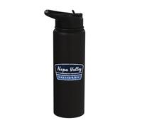 Napa Valley California Vintage Travel Wine Country Souvenir Stainless Steel Insulated Water Bottle