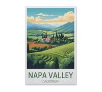Napa Valley, Kalifornien, Puzzle 1000 Teile, Papierpuzzle, Lernspielzeug für Erwachsene und Kinder, Familien-Dekompressionsspiel-Z282-50x70cm