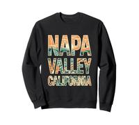 Napa Valley Landscape Inside Bold Lettering California Sweatshirt