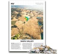 Napa Valley Puzzles 2000 Pieces for Teenagers, Suitable for Ages 14 And Up Family Fun It Is Ideal As A Gift for The Whole Family 2000pcs(70x100cm)
