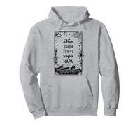 Napa Valley Repeating Stylish Font Men Women Kids Gift Pullover Hoodie