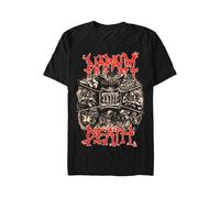 Napalm Death - Coded Smears - T-Shirt - black - S - 100% Cotton S