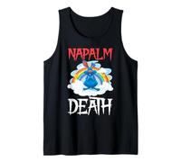 Napalm Death Rainbow Bunny Pink Napalm Death Rabbit Tank Top