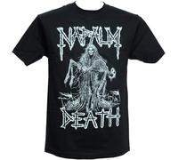 Napalm Death Reaper Men T-Shirt Heavy Metal Tee Black