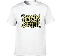 Napalm Death White Men T-Shirt Unisex Tee Size S