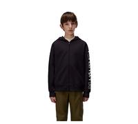 Hooded sweatshirt with zipper Napapijri Acadia Noir 14 ans