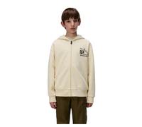Hooded sweatshirt with zipper Napapijri Acadia Beige 16 ans