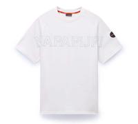 Napapijri Ambra Short Sleeve T-Shirt White Heron