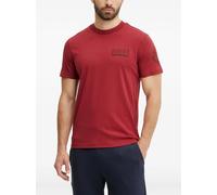 Napapijri Amundsen logo-patch crew-neck T-shirt - Red S