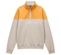 Napapijri - B-Saturnia Half Zip - Jumper size XL, sand/grey