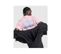 Napapijri Back Graphic T-Shirt - Pink - Mens L