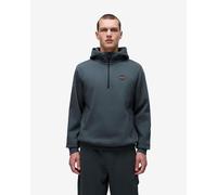 Napapijri Badge Half Zip Hoodie grey - M