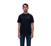Napapijri Men's S-Badge Ss 1 Undershirt, Navy Blue, L