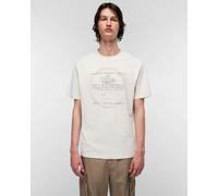 Napapijri Bald Short Sleeve Mens T-Shirt - Beige Dimity N1J - Beige Dimity N1J - XL
