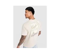 Napapijri Bollo Back Box Graphic T-Shirt - Beige - Mens