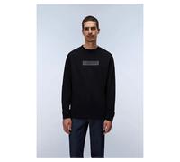 Cotton sweatshirt Napapijri Box Logo Noir XS