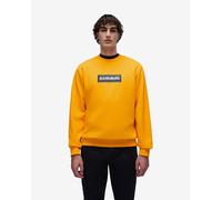 Napapijri Box Logo Sweatshirt orange black - S