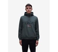 Napapijri Burgee Half Zip Hoodie dark forest green - S