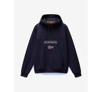 Napapijri Burgee Half Zip Hoodie dark navy blue red - 3XL