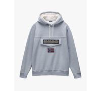 Napapijri Burgee Winter 3 Hoodie - Medium Grey Melange