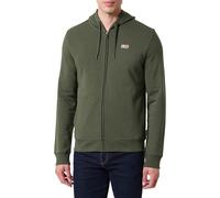 Napapijri Buri Full Zip Hoodie Dark Green