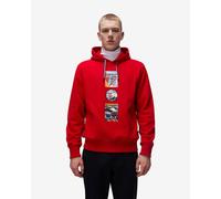 Napapijri Corbeau Hoodie red white - S