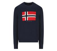 Napapijri crew-neck sweater - Blue L-XXL-XXXL