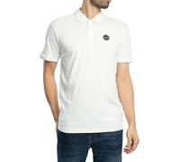 Badge Sum Polo Shirt White Heron L
