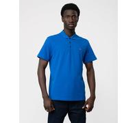 Napapijri Ealis Mens Short Sleeve Polo Shirt - Blue Cotton - Size Large