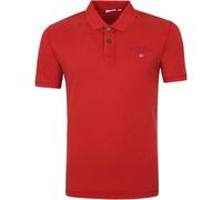 Napapijri ELBAS 4 Logo Old Red Polo Shirt