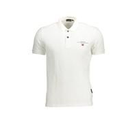 Napapijri Elbas logo-print polo shirt - White S-M-L-XL-XXL-XXXL