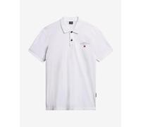 Napapijri Elbas Short Sleeve Polo White Black - S