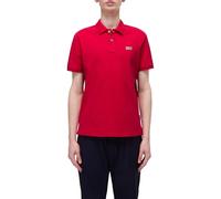 Napapijri Eruggy Short Sleeve Polo Shirt Red