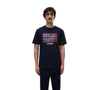 Flag Tiki T-Shirt Blue Marine XL