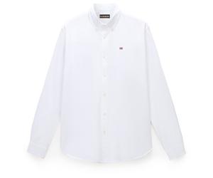 Napapijri - G-Terra L/S - Shirt size S, white