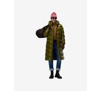 Napapijri Glane Long hooded jacket green olive women - S