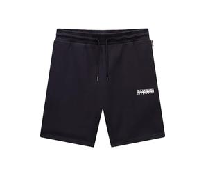 Napapijri Gori Men's Cotton Drawstring Shorts, Black (UK, Alpha, XXL, Regular, Regular, Black)