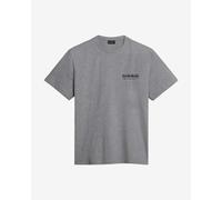 Napapijri Kasba Short Sleeve T-Shirt Neutral Grey - S