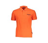 Napapijri logo-print short-sleeve polo shirt - Orange S