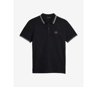 Napapijri Macas Short Sleeve Polo Shirt Navy Blue - S