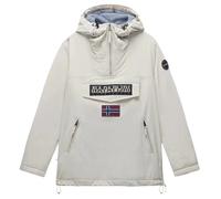 Napapijri Medium Women's Rainforest Winter Pocket Anorak Jacket In Beige Dimity