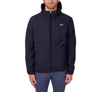 Napapijri Men's Asherman Jacket Windbreaker, Marine Blue, S