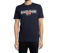 Napapijri Men's Aylmer Graphic T-Shirt, Blue Marine, XL