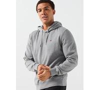 Napapijri Mens Balis Fleece Hoody Medium Grey Melange M