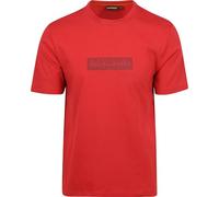 Napapijri Men's Box Logo T-Shirt, Black Beauty