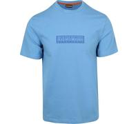 Napapijri Men's Box Logo T-Shirt, Black Beauty