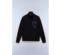 Napapijri Men's D-Berti Fz Knit Black | Size: Large Napapijri Black L
